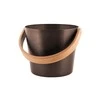 Kibiras saunai RENTO, aliuminis, rudas 5 l, 23 x 23 cm