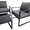Home4You Lauko baldų komplektas LEIPZIG stalas, sofa, 2 kėdės