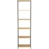 Fotelis Home4You Lentyna HARPER 50x30xH180cm Juoda/Ruda