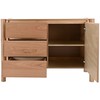 Fotelis Home4you Komoda GARDENIA 108x43xH80,5cm Ąžuolo