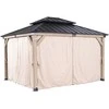 Home4You Užuolaidos CEDAR Šoninės 3x4m, Poliesteris