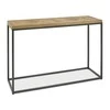 Fotelis Home4you Šonininis staliukas INDUS 116x37xh77cm