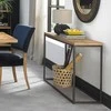 Fotelis Home4you Šonininis staliukas INDUS 116x37xh77cm