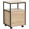 Fotelis Home4You Naktinis staliukas LESTER 40x36xH60cm Melaminas
