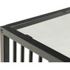 Fotelis Home4You Šoninis staliukas STRINGTON 40x40xH40cm, pilkas