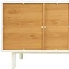 Fotelis Home4You Komoda IRIS Balta 140x40xH55cm