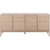 Komoda LINLEY 180x40xH80cm, smėlio spalvos
