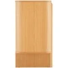 TV staliukas Home4You Sideboard MORBEN 160x42xH75cm, melamine with oak decor