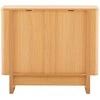 TV staliukas Home4You Sideboard MORBEN 90x42xH80cm, melamine with oak decor