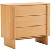 TV staliukas Home4You Sideboard MORBEN 90x42xH80cm, melamine with oak decor