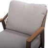 Lauko baldų komplektas Home4You Sodo baldų komplektas DELIA stalas, sofa ir 2 kėdės