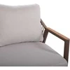 Lauko baldų komplektas Home4You Sodo baldų komplektas DELIA stalas, sofa ir 2 kėdės