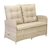 Home4You Lauko baldų komplektas EMERALD stalas, sofa, 2 kėdės