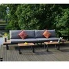 Home4You Lauko baldų komplektas MALTA modulinė sofa, 2 stalai