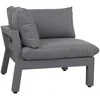 Home4You Lauko baldų komplektas FLUFFY stalas, sofa ir 2 kėdės