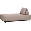 Lauko baldų komplektas Home4You Sofa AMORE, 2 vietų, smėlio spalvos