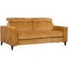 Home4You Sofa bed FRODE with spring mattress, yellow