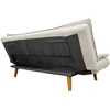 Išskleidžiama sofa „GOZZANO“, smėlio spalvos