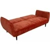 Home4you Sofa-lova HERMES 3-vietė, oranžinė
