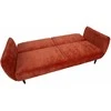 Home4you Sofa-lova HERMES 3-vietė, oranžinė