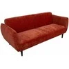 Home4you Sofa-lova HERMES 3-vietė, oranžinė