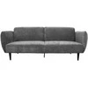 Home4you Sofa-lova HERMES 3-vietė, pilka