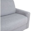Home4You Sofa-lova PROVO, 2 vietų, pilka