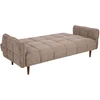 3-vietė išskleidžiama sofa „SERENA“, smėlio spalvos