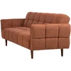 3-vietė miegamoji sofa „SERENA“, plytų raudonumo spalvos