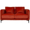 Home4You Sofa BIANKA Dvivietė, Oranžinė