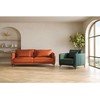 Home4You Sofa BIANKA Dvivietė, Oranžinė