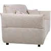 Home4You Sofa CALLA 2,5-seater, oat baltas