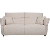 Home4You Sofa CALLA 2,5-seater, oat baltas