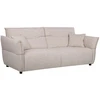 Home4You Sofa CALLA 3-seater, oat baltas