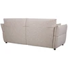 Home4You Sofa CALLA 3-seater, oat baltas