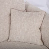 Home4You Sofa CALLA 3-seater, oat baltas