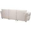 Home4You Sofa CALLA 4 vietų, avižų balta
