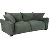 Home4You Sofa DIVI, 3 vietų, mėtinės žalios spalvos