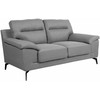 Home4you Sofa ENZO 2-vietė, pilka
