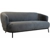 Home4You Sofa GEMALA, tamsiai pilka