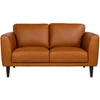 Lova Dvivietė sofa „HAVANNA“, konjako rudos spalvos
