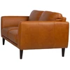 Lova Dvivietė sofa „HAVANNA“, konjako rudos spalvos