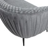 Home4you Sofa ACCENT 3 vietų, pilkos spalvos