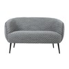 Home4You Sofa ACCENT 2-vietų, pilkos spalvos