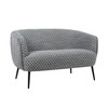 Home4You Sofa ACCENT 2-vietų, pilkos spalvos