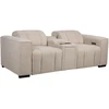 Lova „Sofa HUB“ 2-vietė elektrinė atlošiamoji sofa, smėlio spalvos