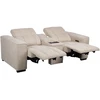 Lova „Sofa HUB“ 2-vietė elektrinė atlošiamoji sofa, smėlio spalvos