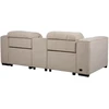 Lova „Sofa HUB“ 2-vietė elektrinė atlošiamoji sofa, smėlio spalvos