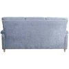Home4you Sofa INGRID 3-vietė, pilkšvai mėlyna