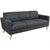 Home4you Sofa KAILI 3-vietė, tamsiai pilka